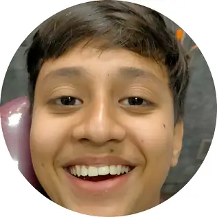 A happy Patient after the Smile design job